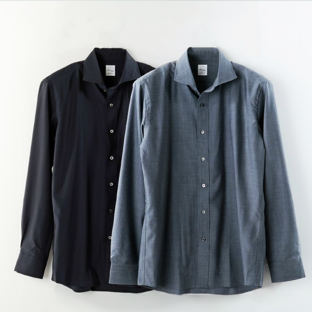 限定100着！ 希少な国産素材『尾州ウール』を使用したシャツが登場