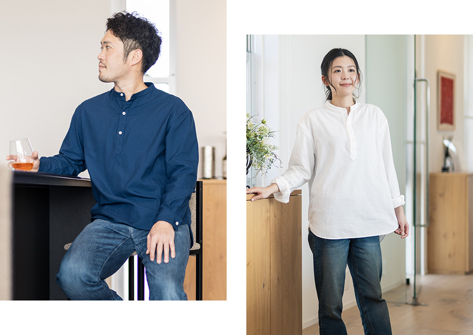 3つの新作プレミアムパイルシャツ | hadaeオンラインショップ
