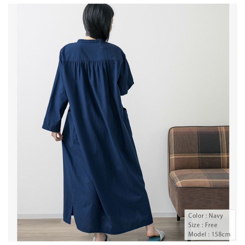 今治タオル プレミアムパイル レディース 部屋着シャツワンピース
